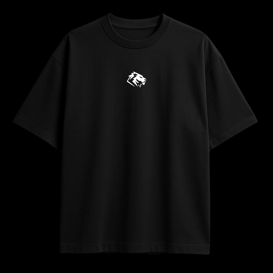 Oversized Master Major Preta - 100% Algodão