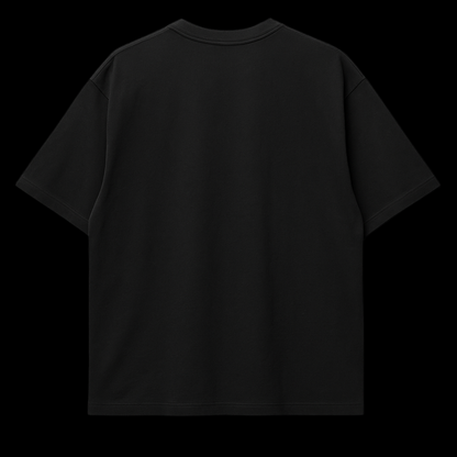 Oversized Master Major Preta - 100% Algodão